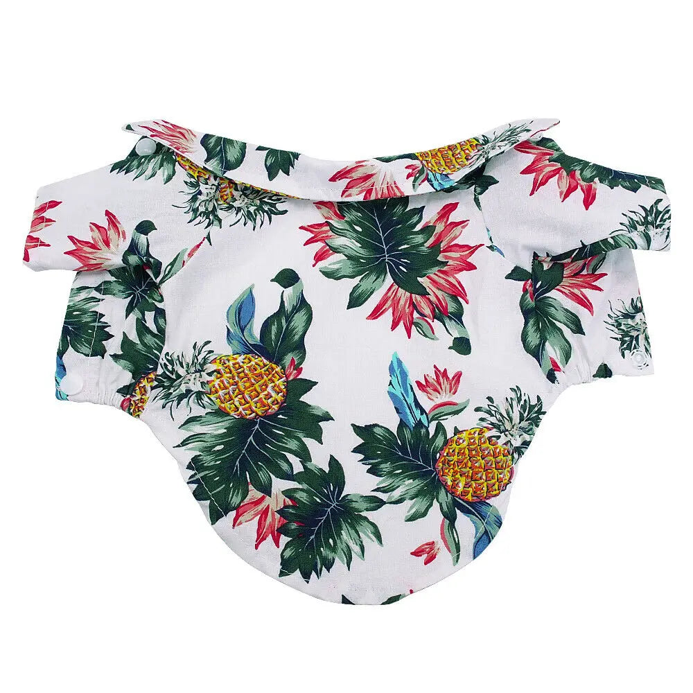Lightweight, beach-themed vest for puppies, Chihuahuas, Pugs & more.