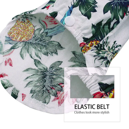 Lightweight, beach-themed vest for puppies, Chihuahuas, Pugs & more.