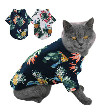 Lightweight, beach-themed vest for puppies, Chihuahuas, Pugs & more.