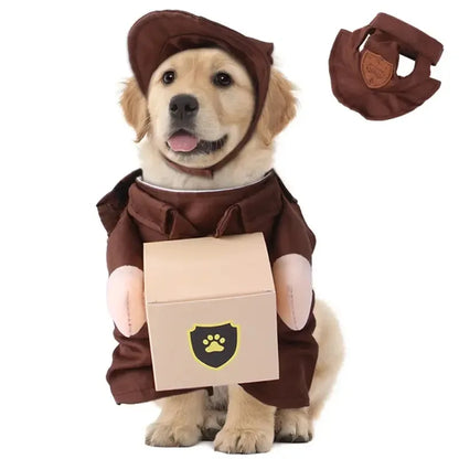 Halloween Pirate Costume for Cats & Dogs – Funny Pet Cosplay with Dagger